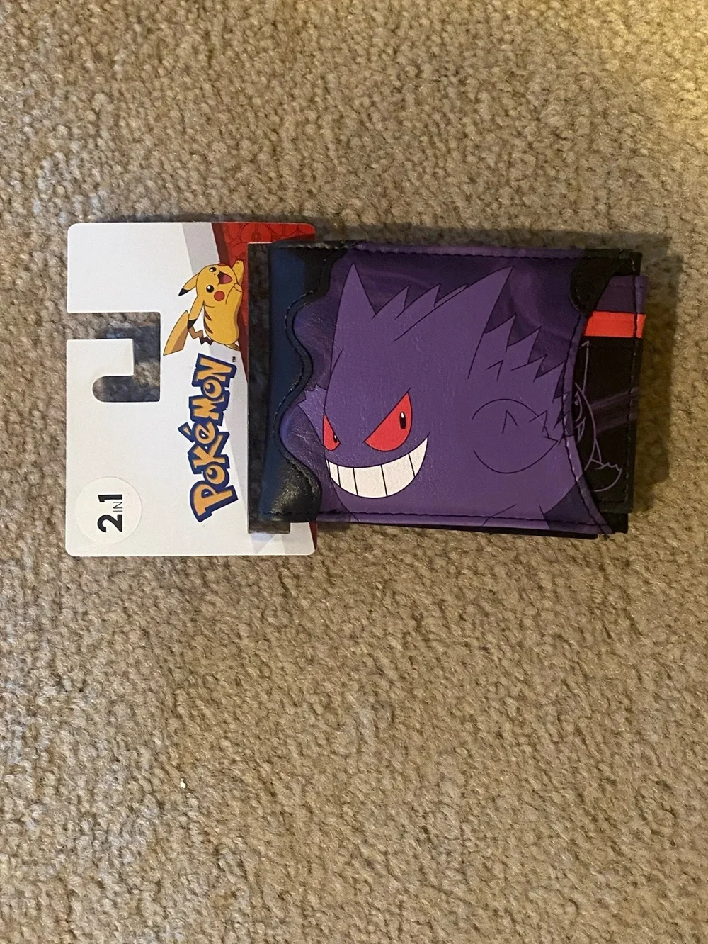 Pokémon Gengar Bifold Wallet